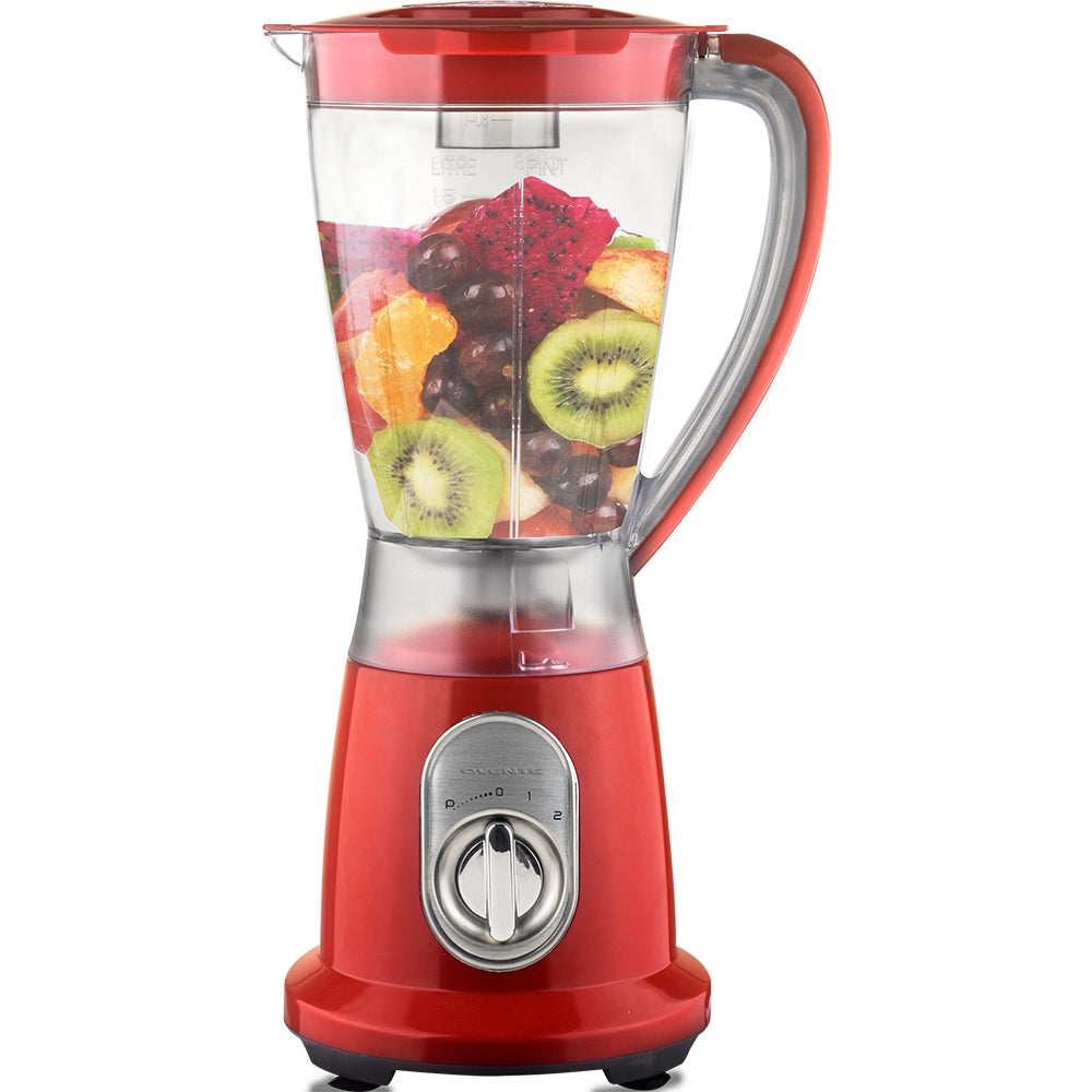 Red Ovente Smoothie Maker Best Blender 1.5L