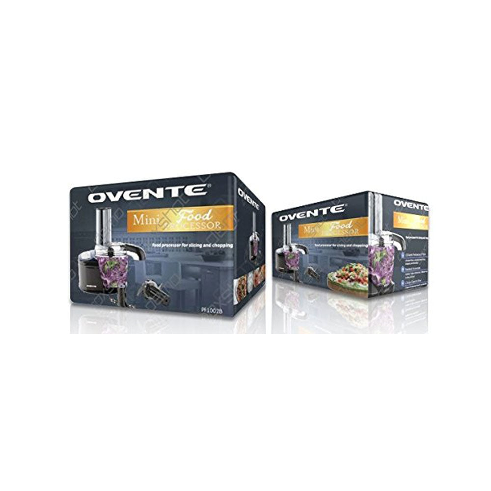Ovente 1.5 Cup Mini Food Processor PF1002B