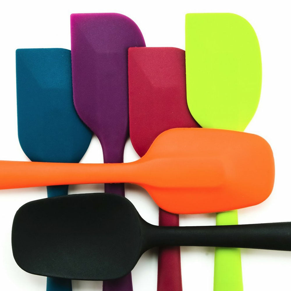 Ovente 6-Piece Stainless Steel Core Silicone Spatula Set SP2006BBLGOPR