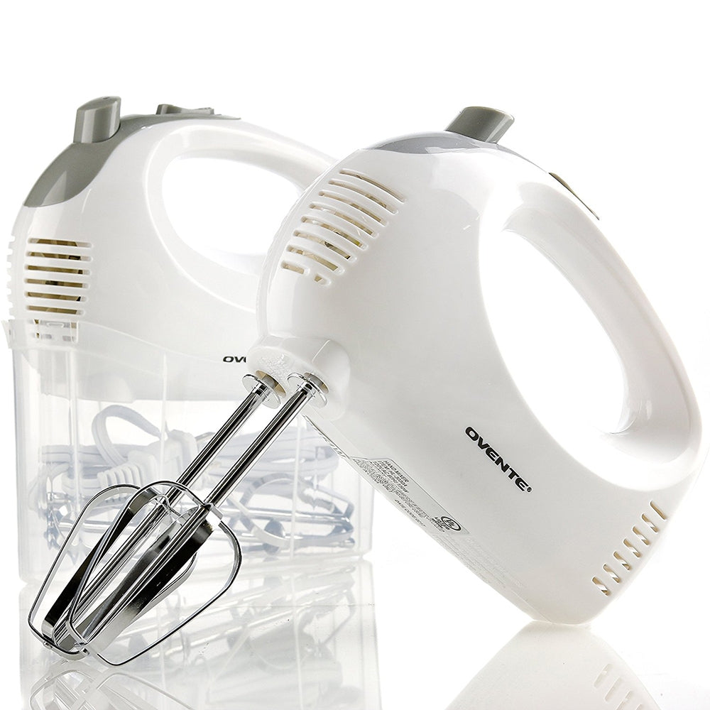 Ovente Ultra Power 5-Speed Hand Mixer HM151W