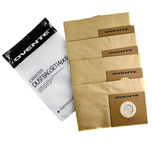 Ovente Premium Replacement Dust Bag Filters (Pack of 4) ACPST16704