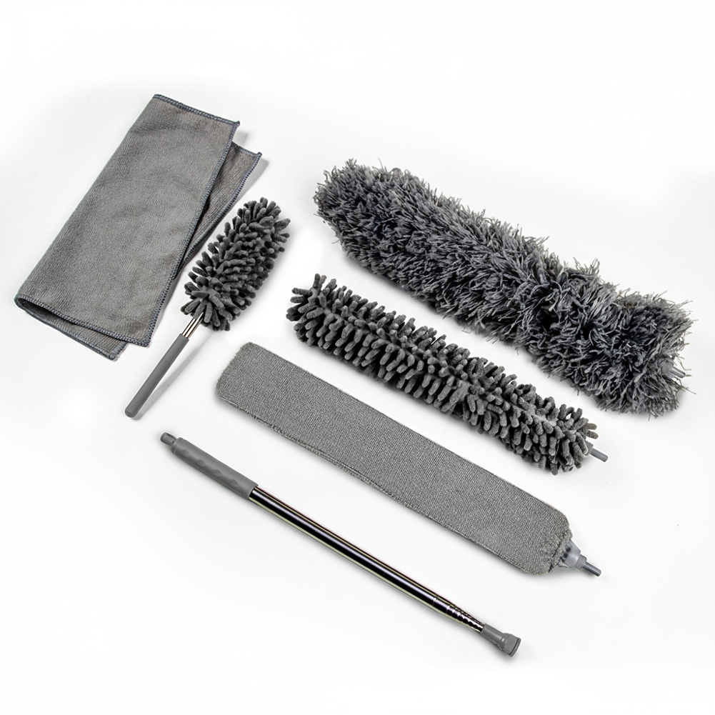 OVENTE Microfiber Duster Cleaning Set CTD1526GY