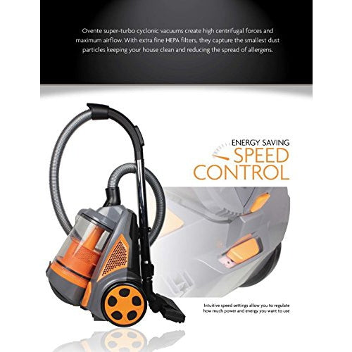 Ovente Bagless Canister Vacuum Cleaner ST2620 Series