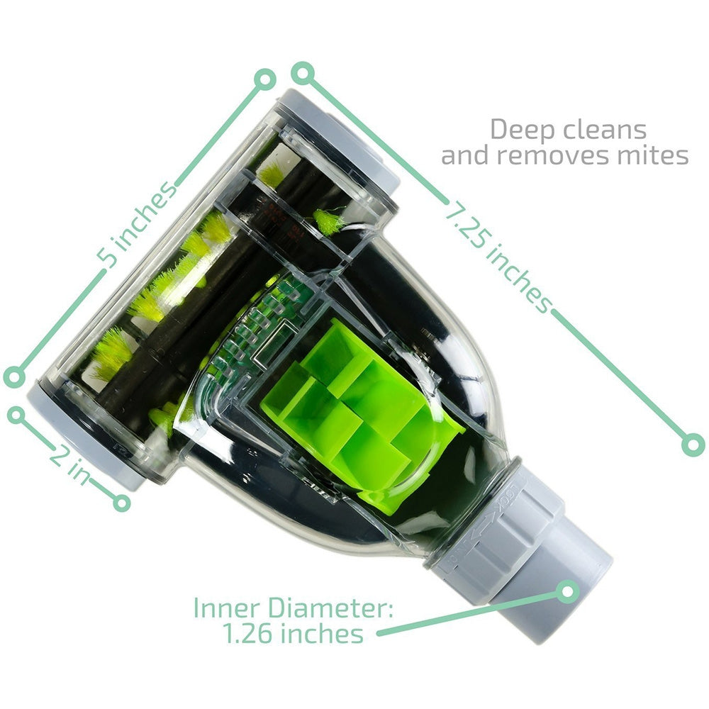 Ovente Pet Hair Vacuum Cleaner Attachment Brush for Canister Vacuums ACPST2510