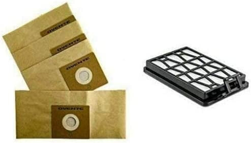 Ovente Canister Vacuum Cleaner Set ST1600B & ACPST16041