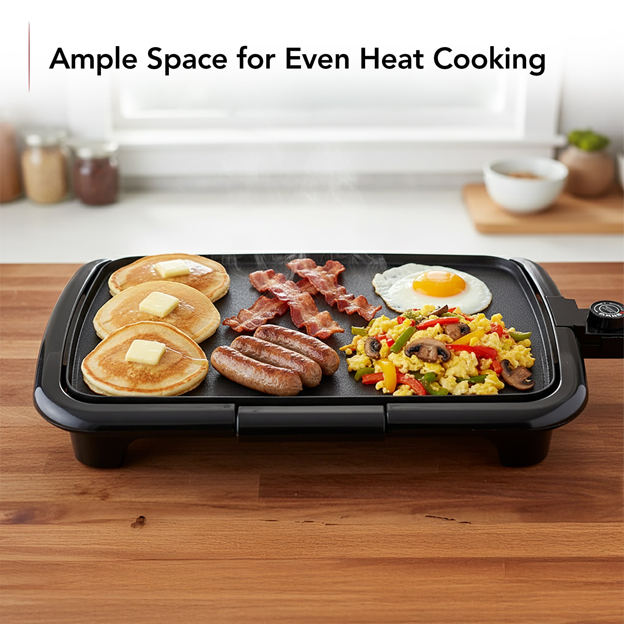 Ovente Electric Griddle GD1610B