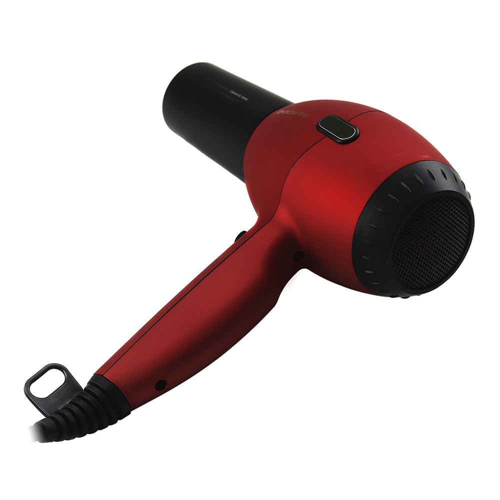 Ovente Ceramic Coated Ionic Tourmaline Hair Dryer with Diffuser and Concentrator Nozzle X3400BR