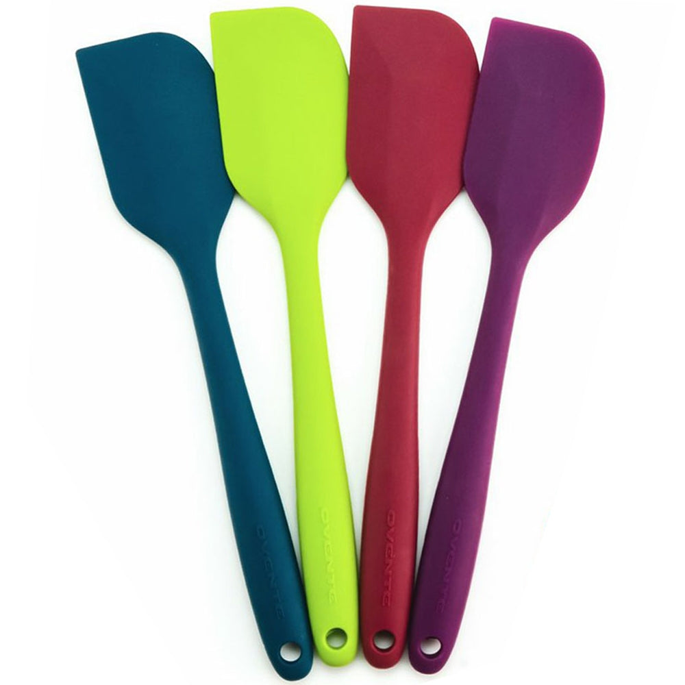 Ovente 4-Piece Stainless Steel Core Silicone Spatula SP1004BLGPR