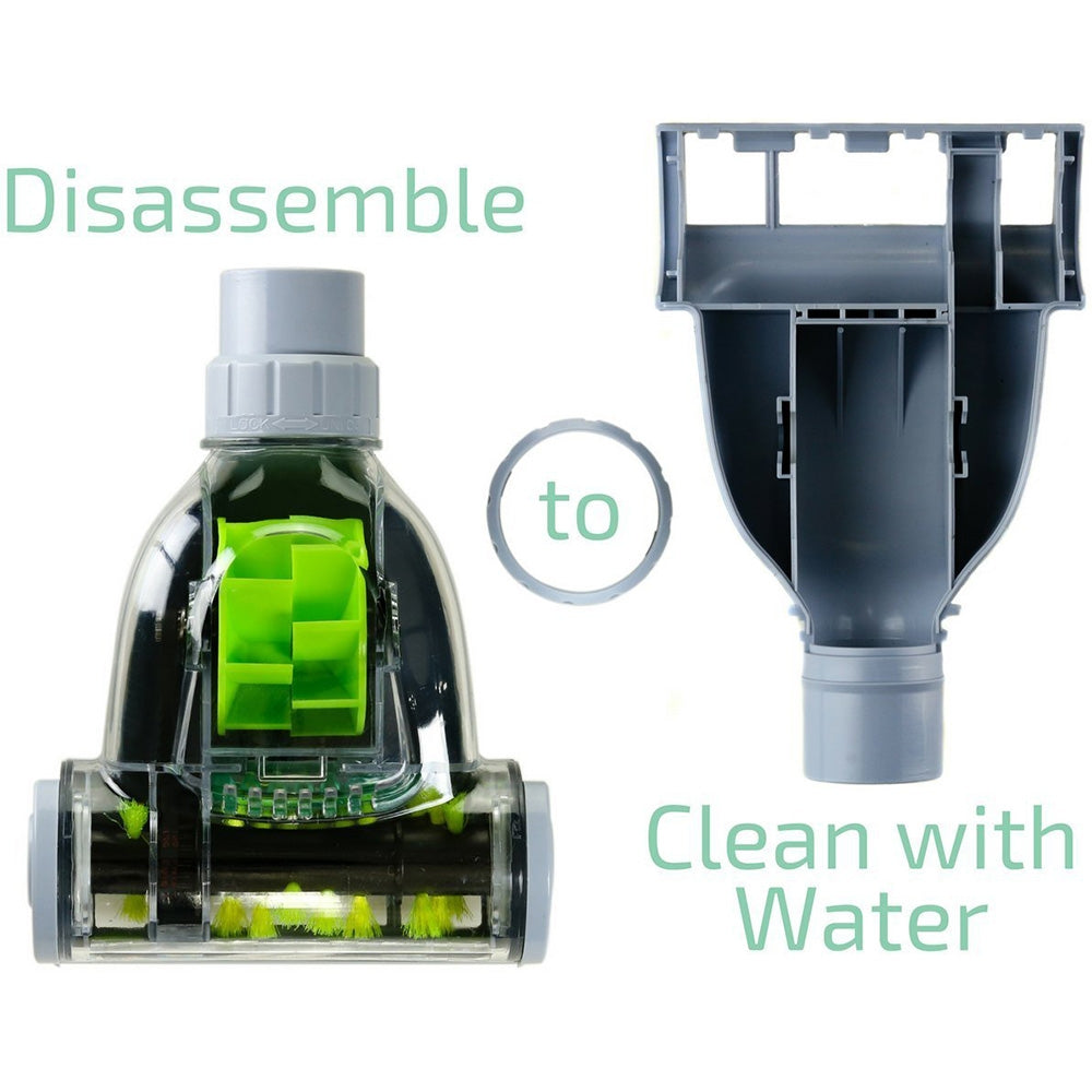 Ovente Pet Hair Vacuum Cleaner Attachment Brush for Canister Vacuums ACPST2510