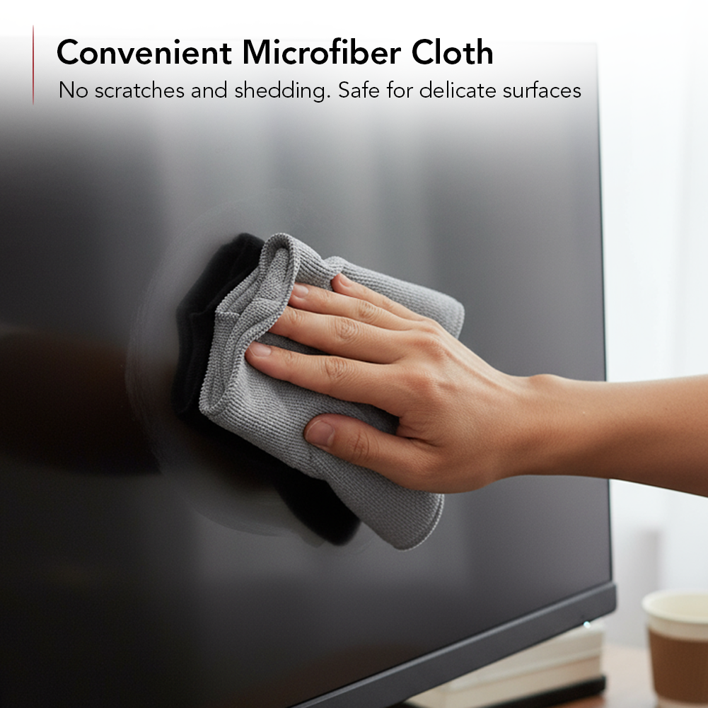 OVENTE Microfiber Duster Cleaning Set CTD1526GY