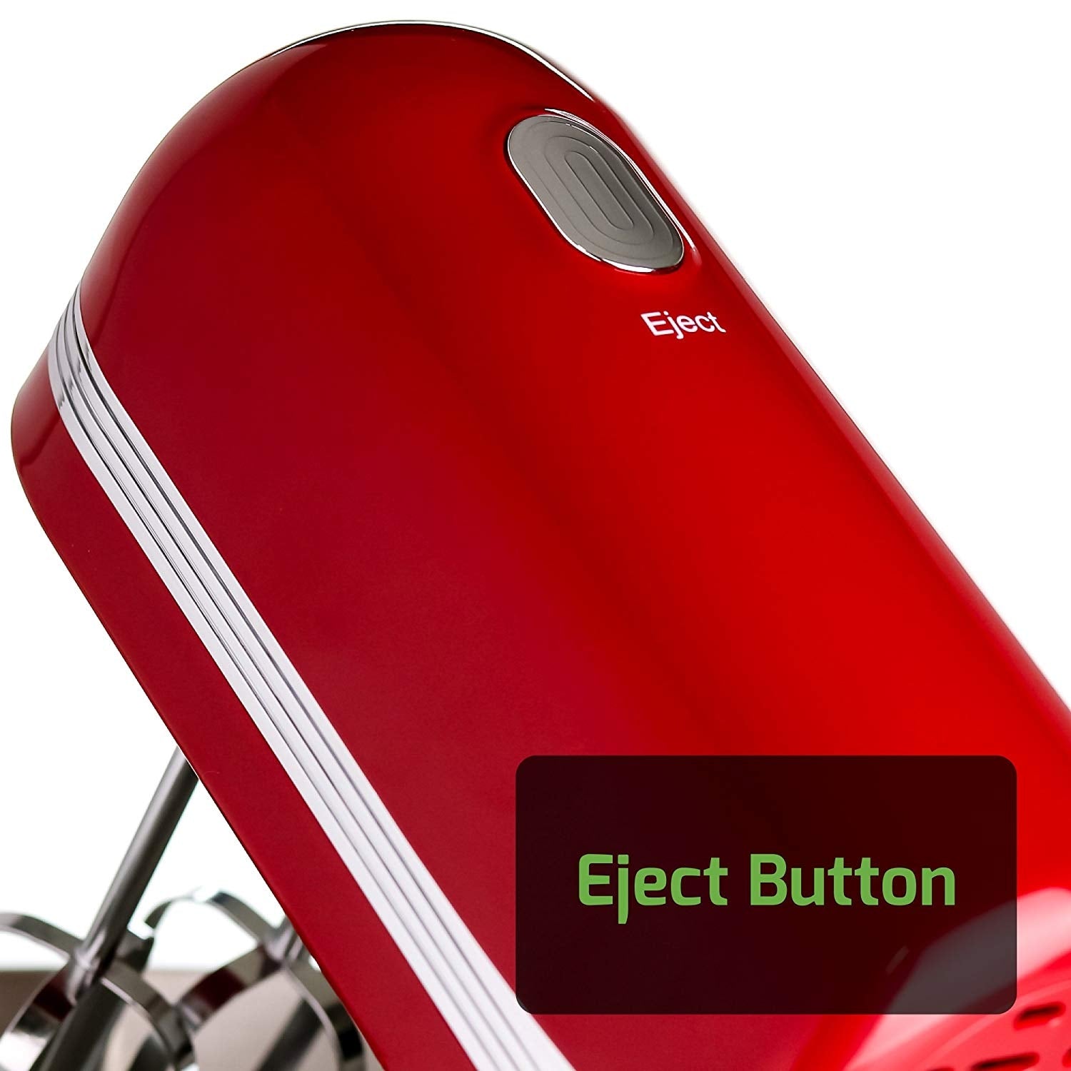 Ovente Professional Stand Mixer with 3.7 Quart Stainless Steel Mixing Bowl SM880RI