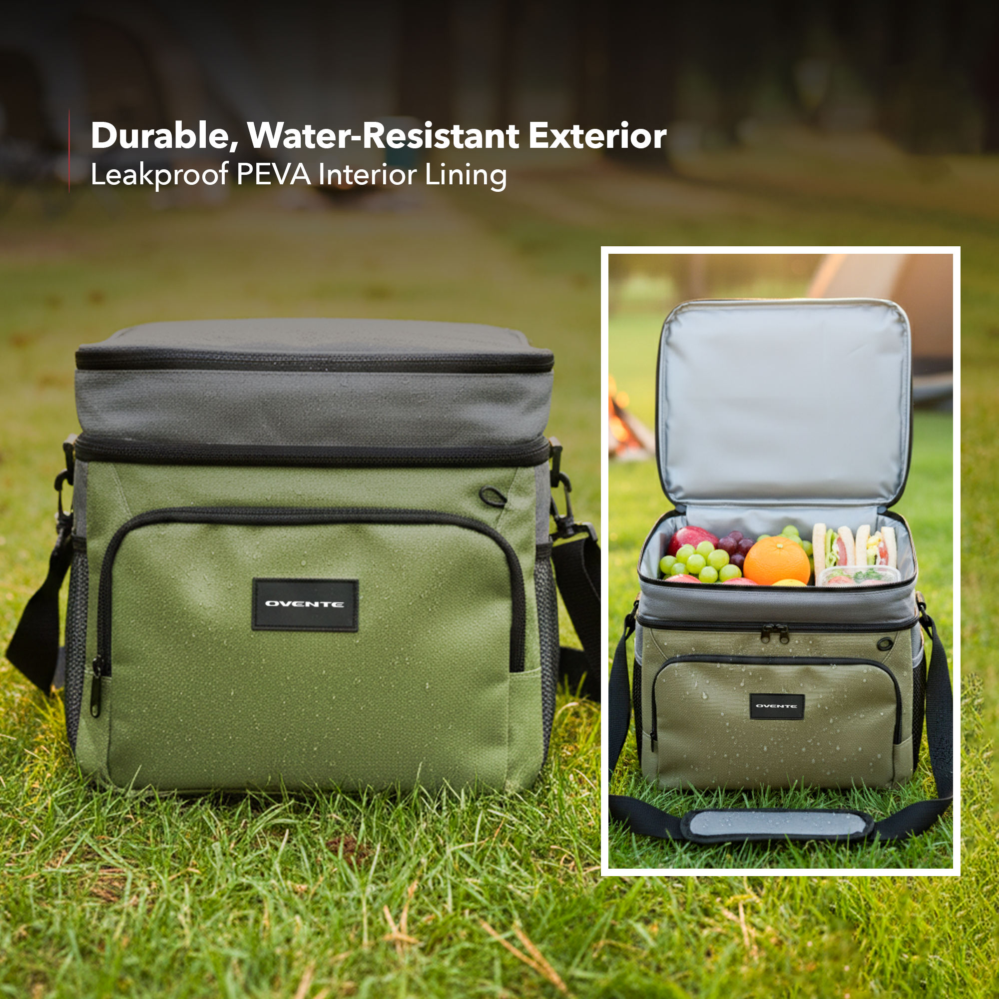 OVENTE Insulated Cooler Bag CCBI024GG