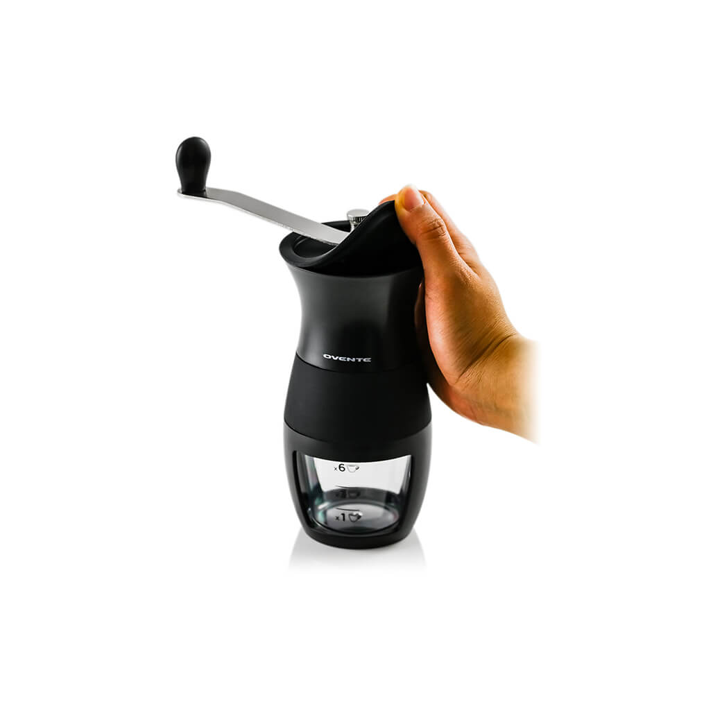 Ovente 12g Stainless Steel Manual Coffee Grinder CGM130B