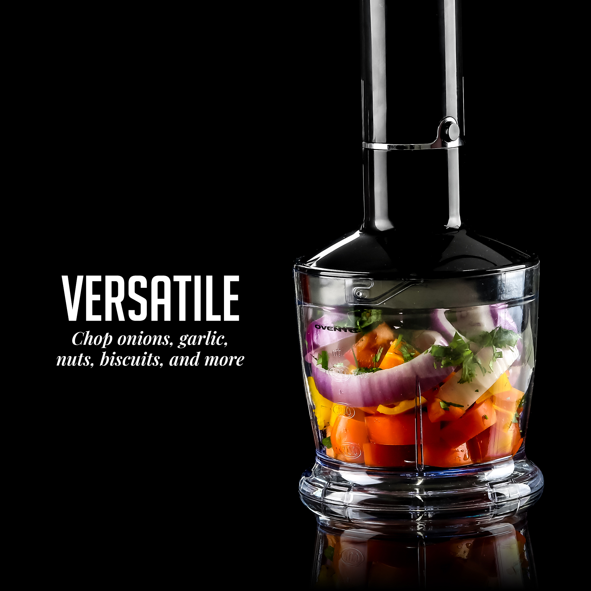 Ovente 600ml Food Chopper Attachment ACPHS7001B