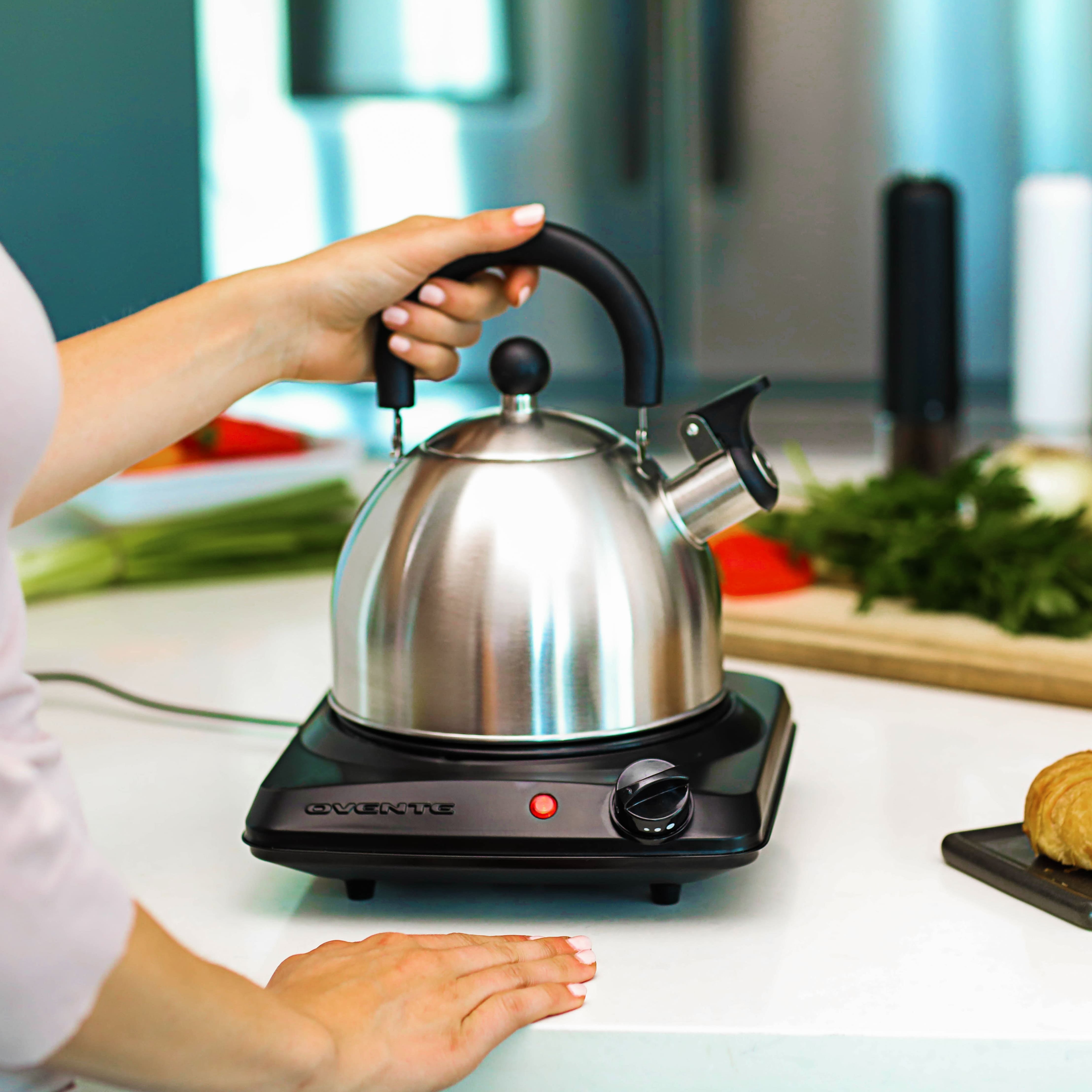 Ovente 7” Single-Plate Infrared Glass Cooktop BGI101B