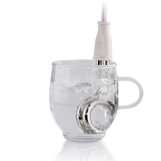 Ovente Immersion Hot Water Heater 300 Watts White