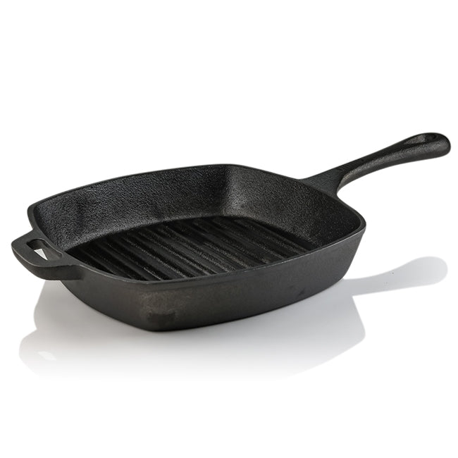 Pre-Seasoned Square Cast-Iron Grill Pan