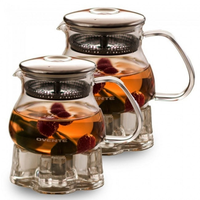 Ovente Glass Teapot, 17-27 oz