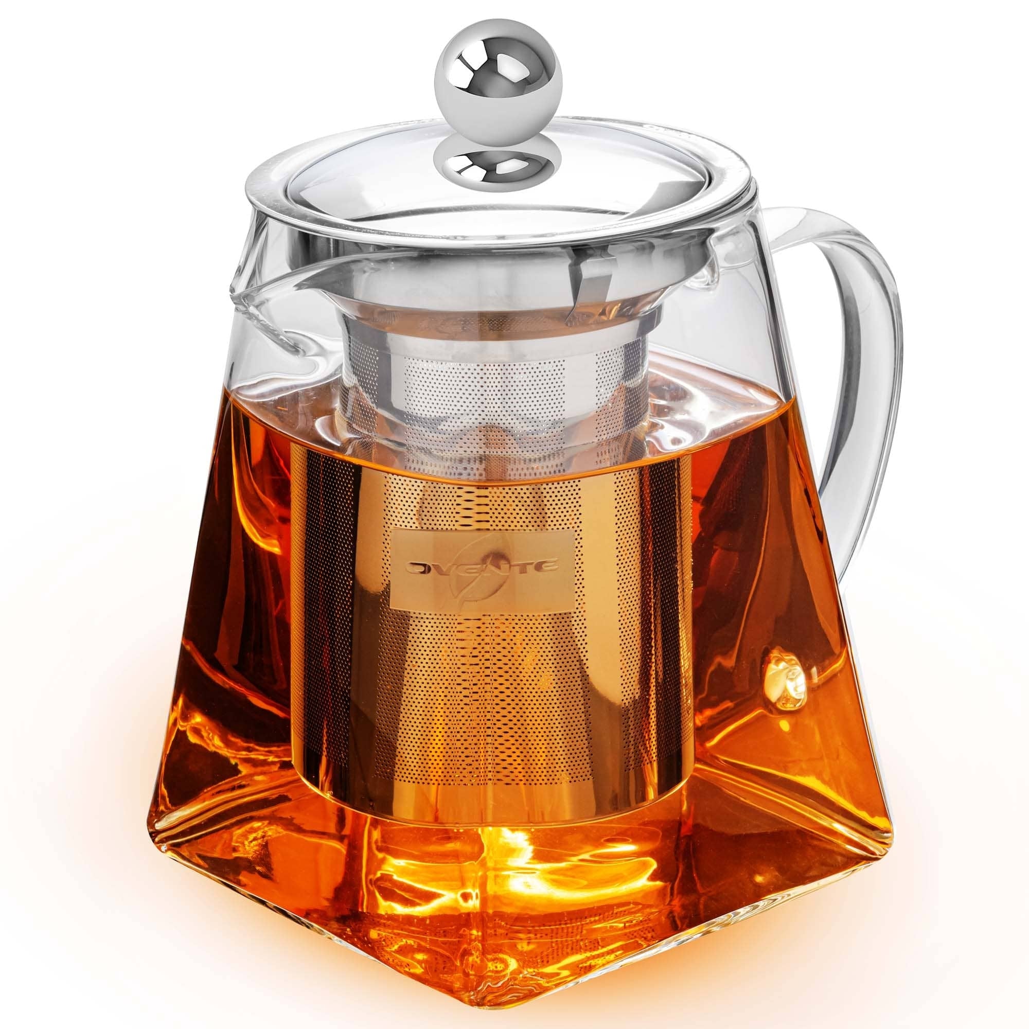 Ovente 27 oz Glass Teapot FGI27T
