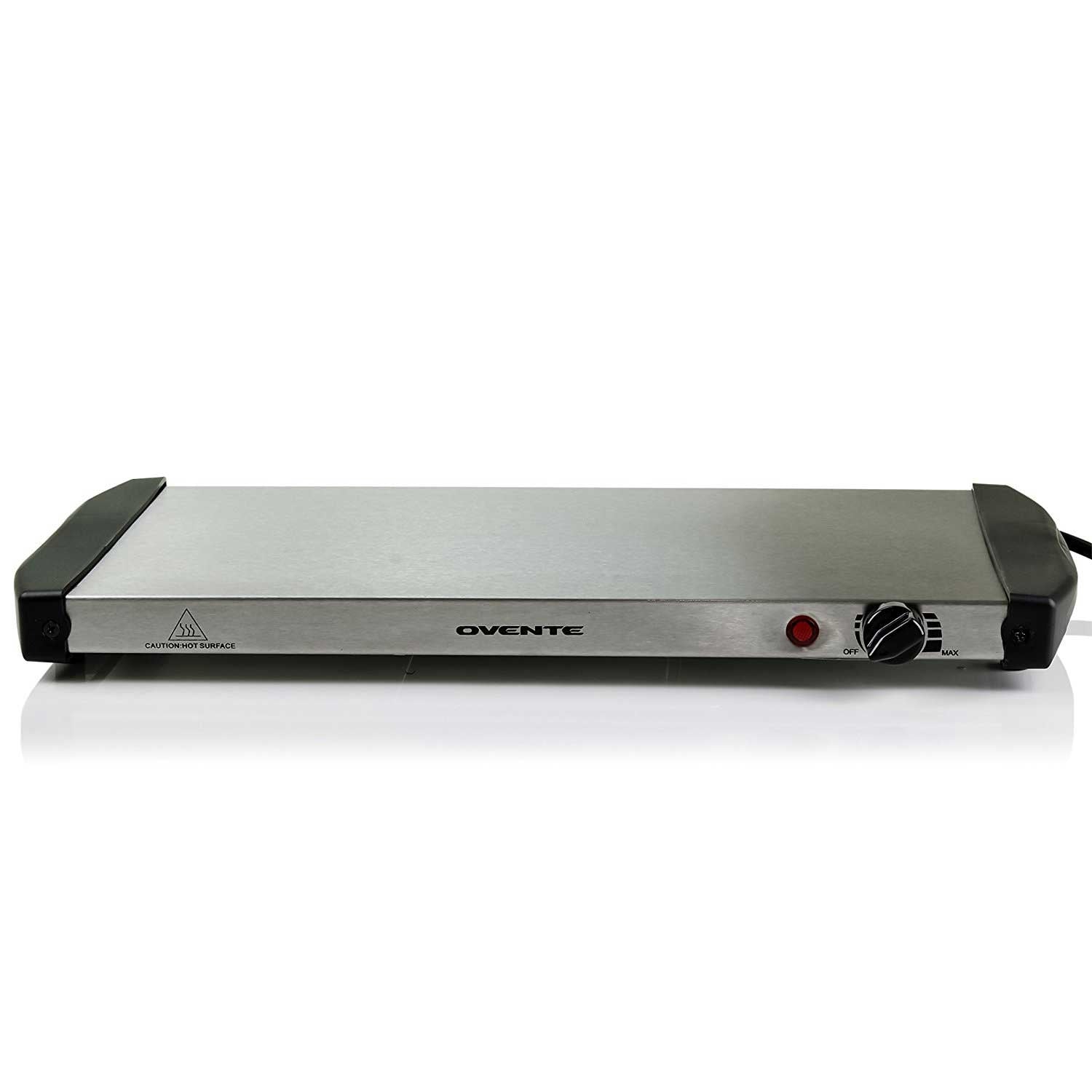 Ovente Stainless Steel Electric Warming Tray