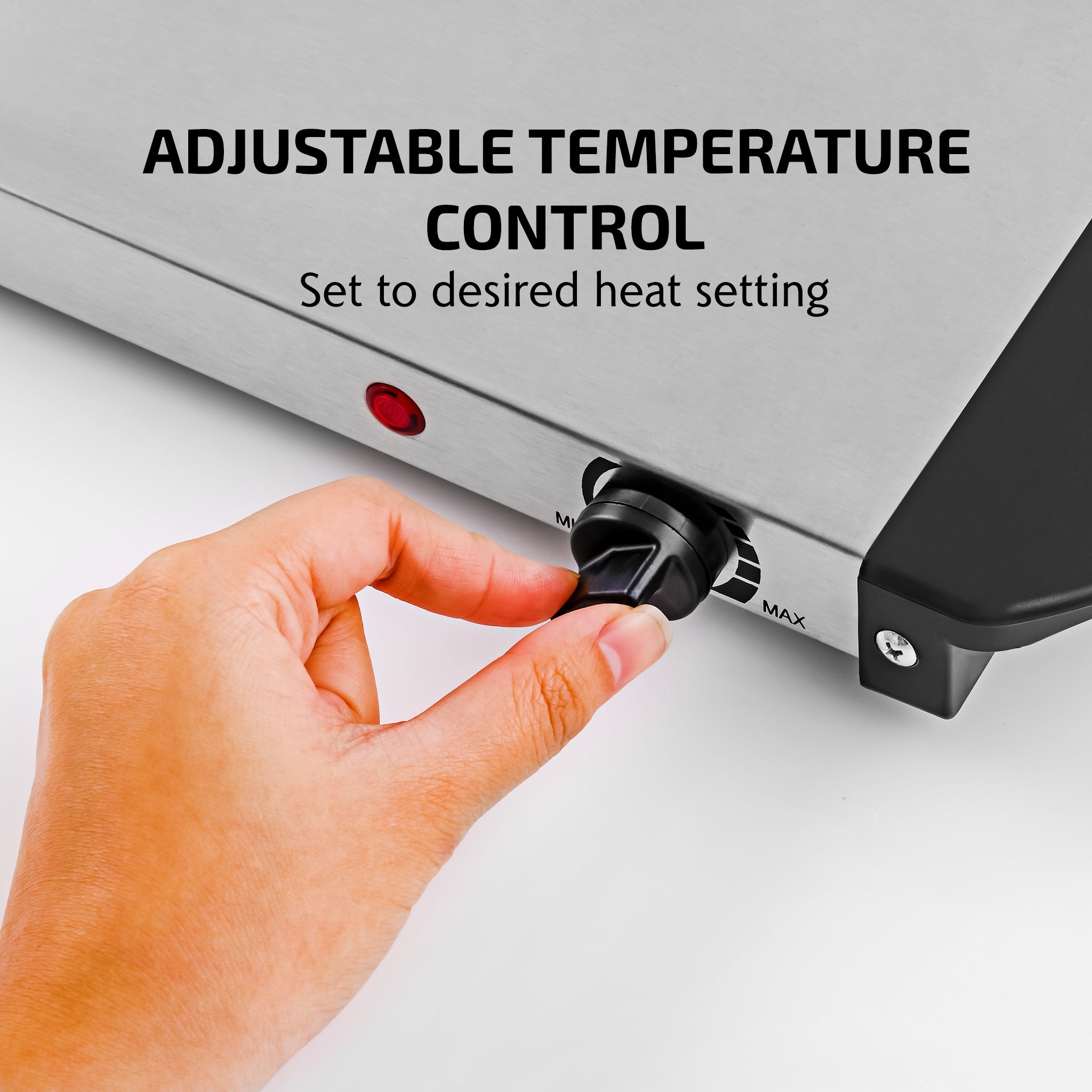 Ovente Electric Buffet Server Tray FW170S