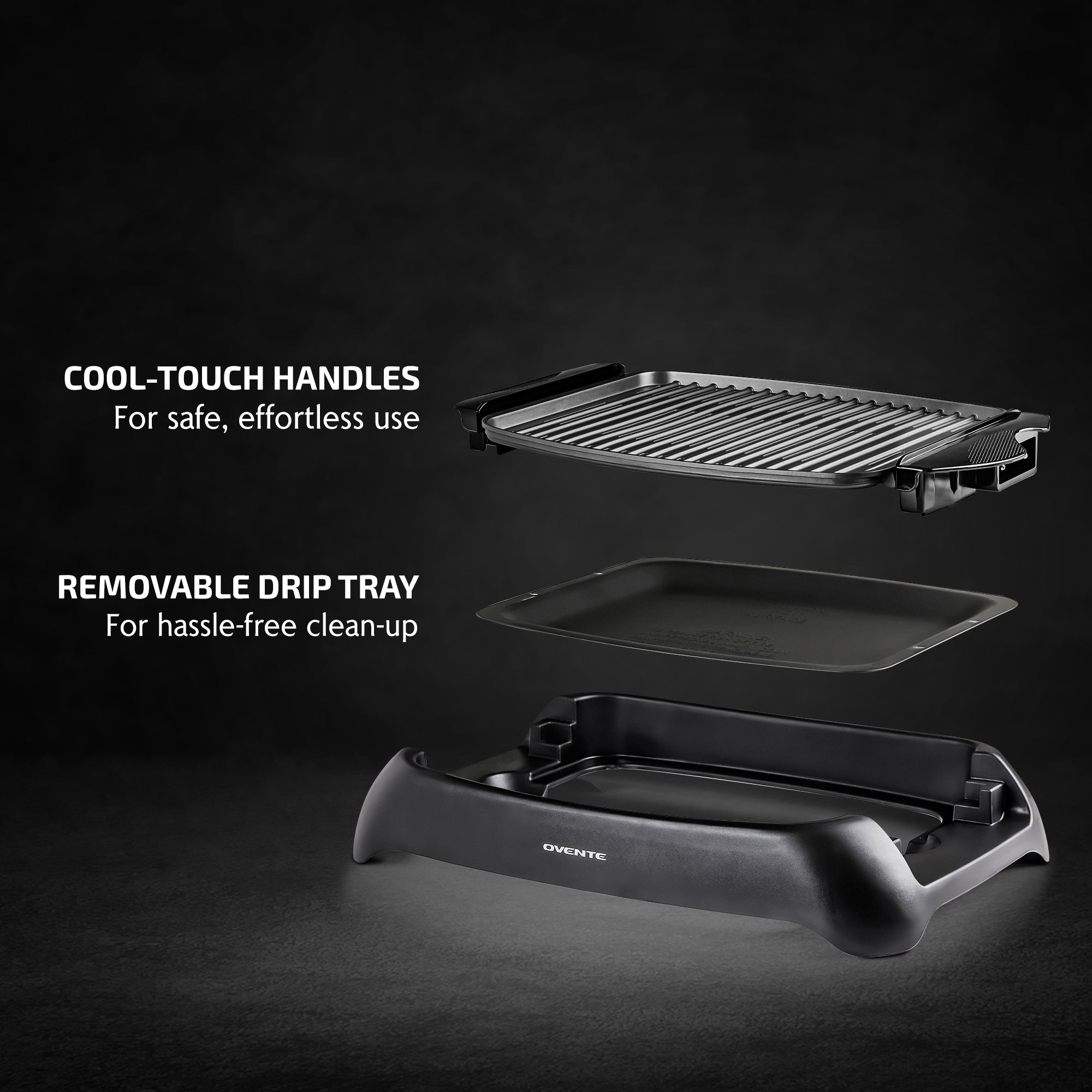 Ovente Indoor Grill GD1632NLB