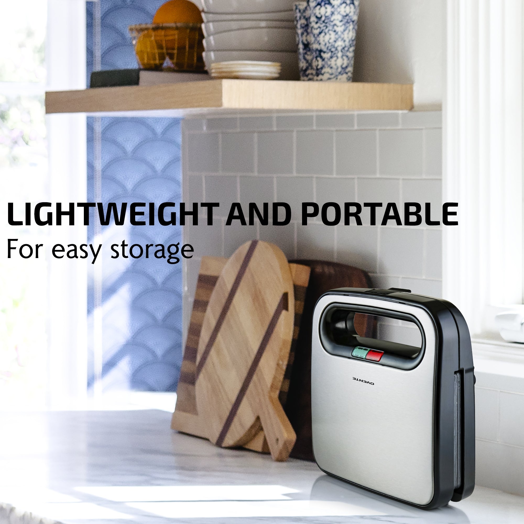 Ovente Electric Sandwich Maker GPS401B