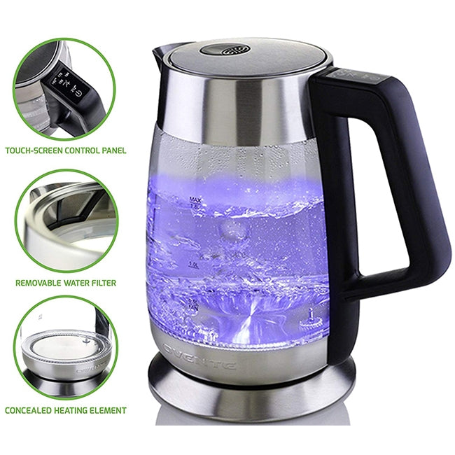Ovente Glass Electric Kettle