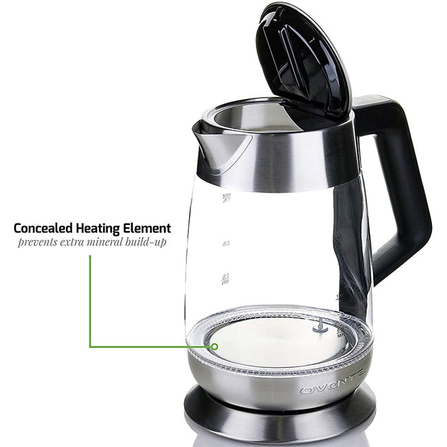 Ovente Glass Electric Kettle