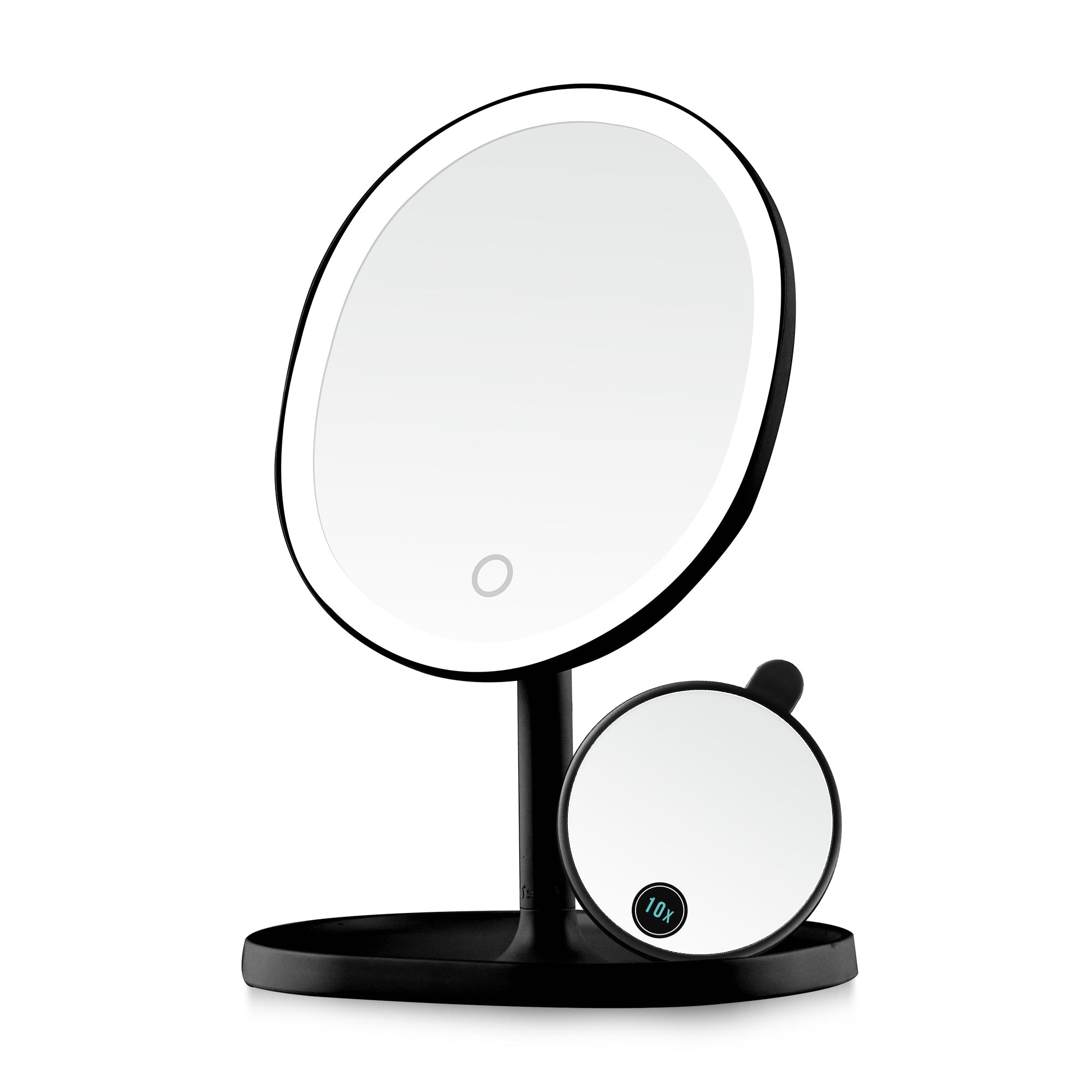 Ovente 8” Tabletop Vanity Mirror with LED Light MOT22 Series