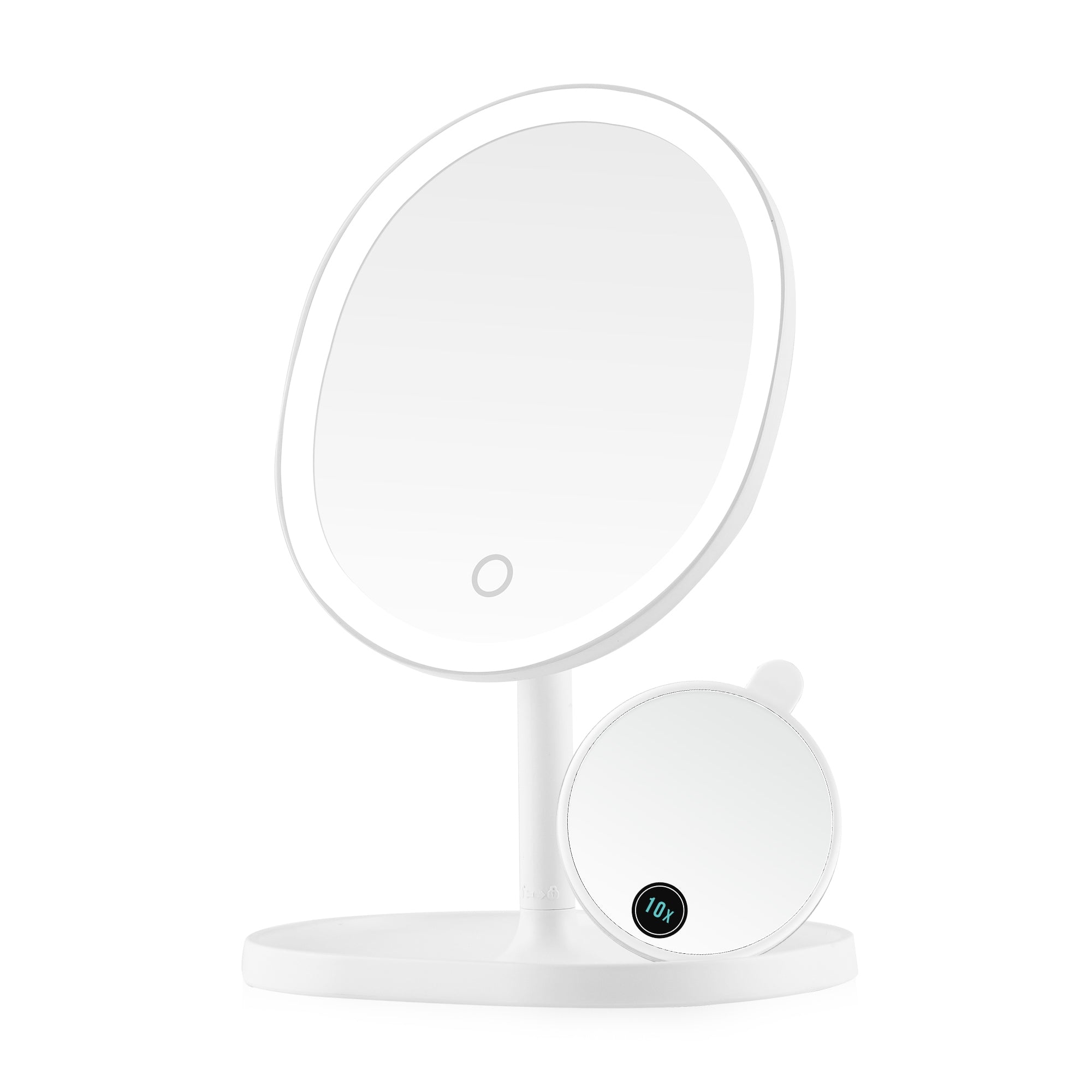 Ovente 8” Tabletop Vanity Mirror with LED Light MOT22 Series
