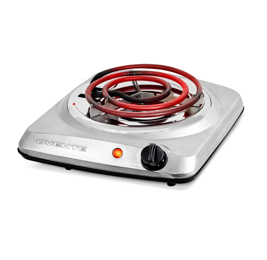 Ovente Electric Cooktop with 6” Coil Burner BGC101S