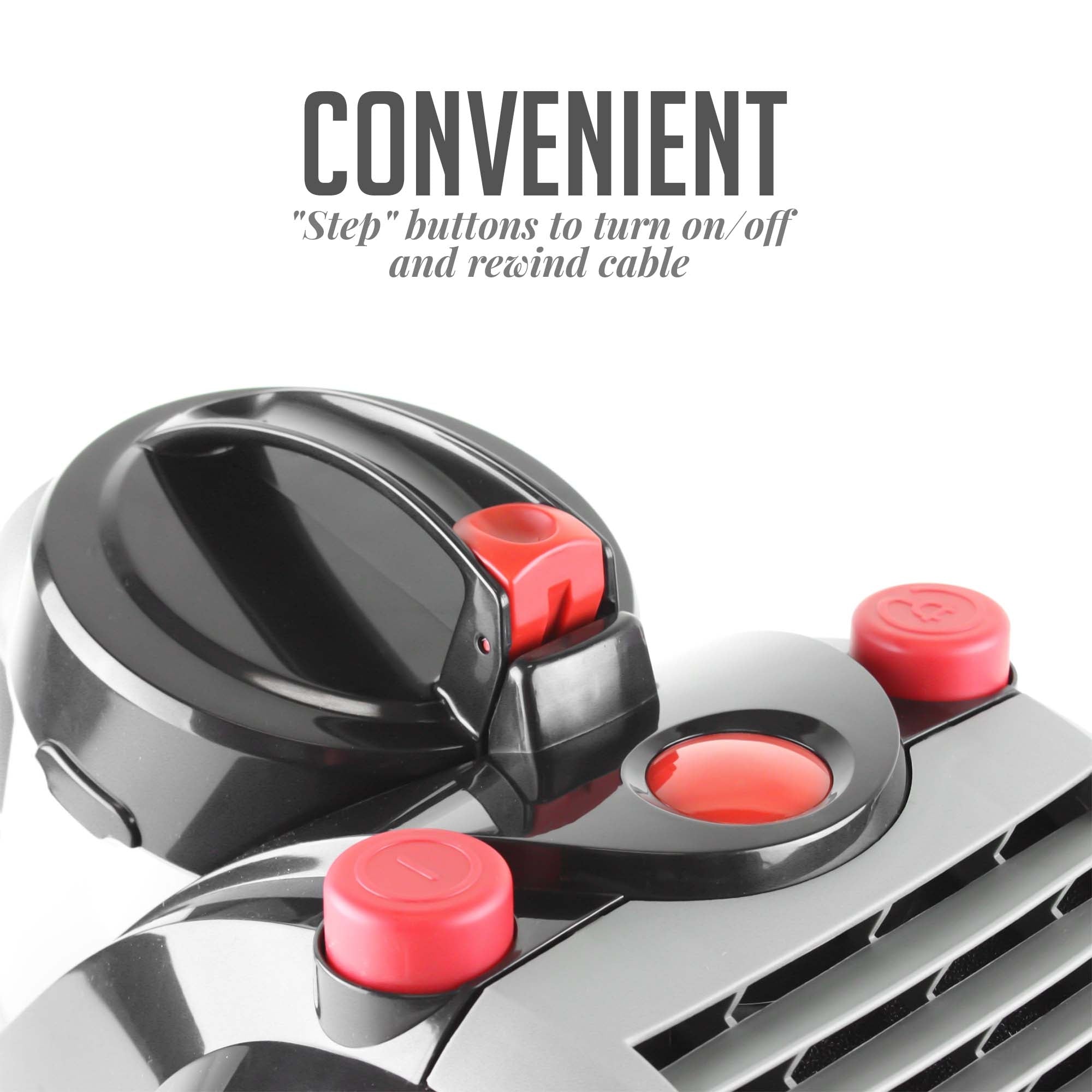 Ovente Bagless Canister Vacuum Cleaner ST2010