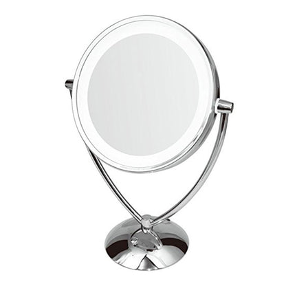 Ovente 9.5” Double Sided Tabletop Vanity Mirror with LED Light MLT45 Series