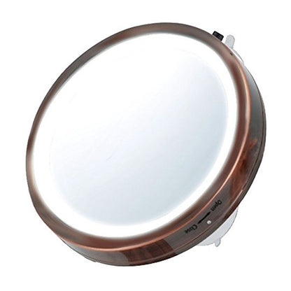 Ovente 6” Travel Size Vanity Mirror with Light MLI25