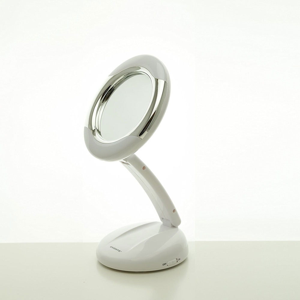 Ovente 7.5” Small Vanity Mirror with Light MLT23W