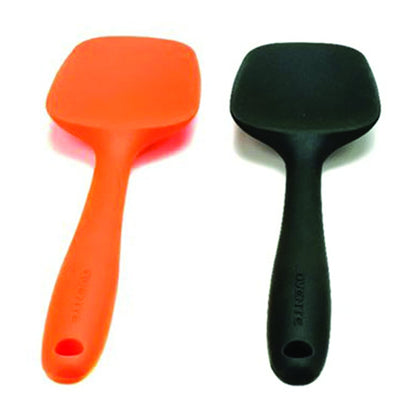 Ovente 2-Piece Stainless Steel Core Silicone Spatula SP2002BO