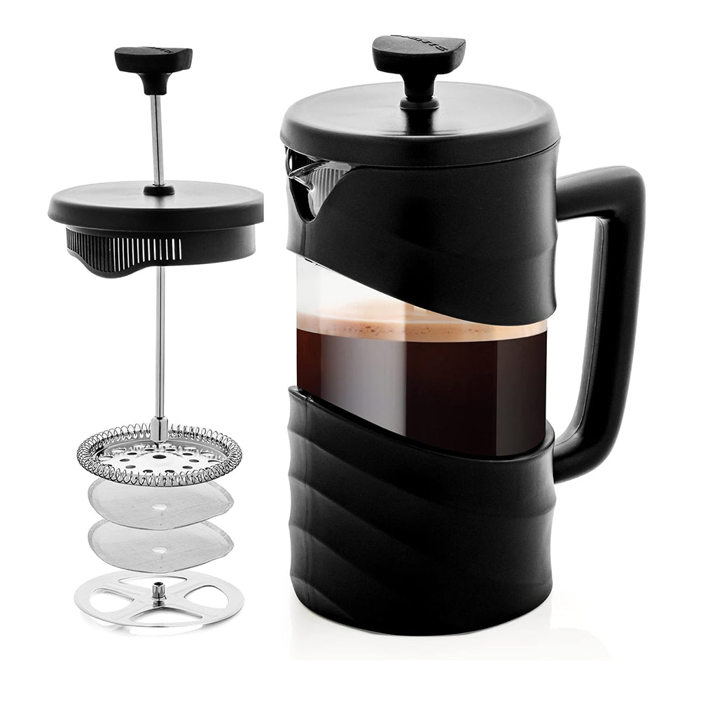 Ovente 20 oz French Press Coffee and Tea Maker FPW20B
