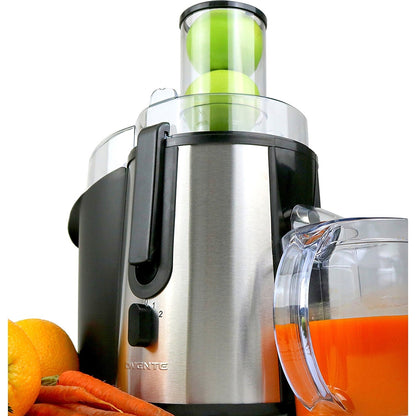 Ovente Wide Mouth Cold Press Juicer JE7607BR