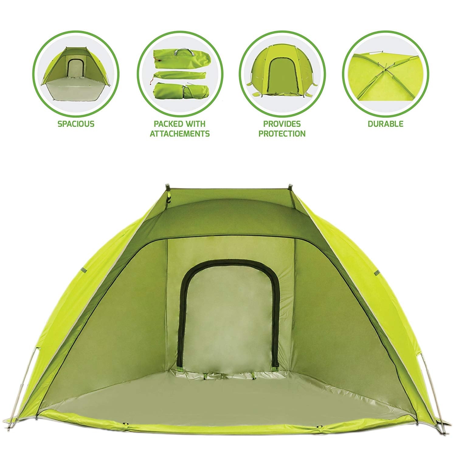 Ovente 2-Person Outdoor Dome Tent TB0174G