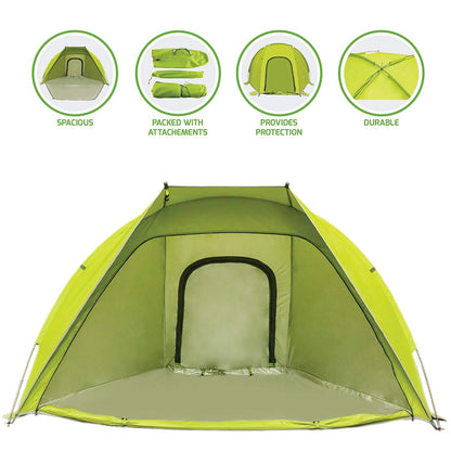 Ovente 2-Person Outdoor Dome Tent TB0174G