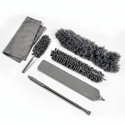 OVENTE Microfiber Duster Cleaning Set CTD1526GY