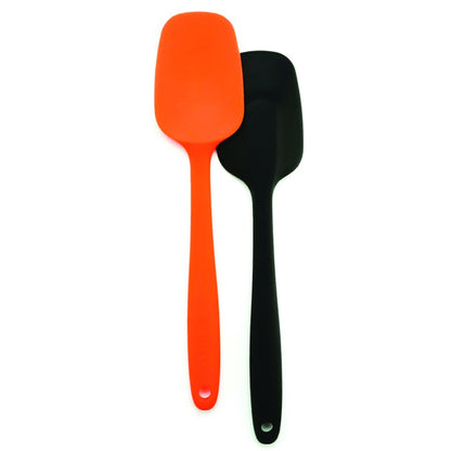 Ovente 2-Piece Stainless Steel Core Silicone Spatula SP2002BO
