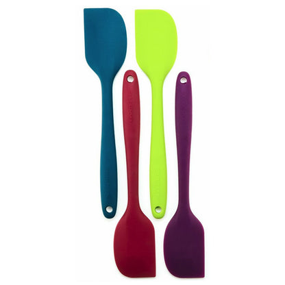 Ovente 4-Piece Stainless Steel Core Silicone Spatula SP1004BLGPR