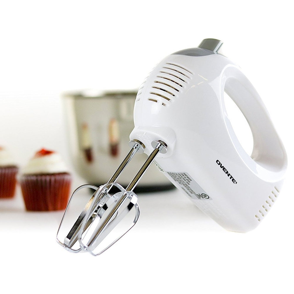 Ovente Ultra Power 5-Speed Hand Mixer HM151W