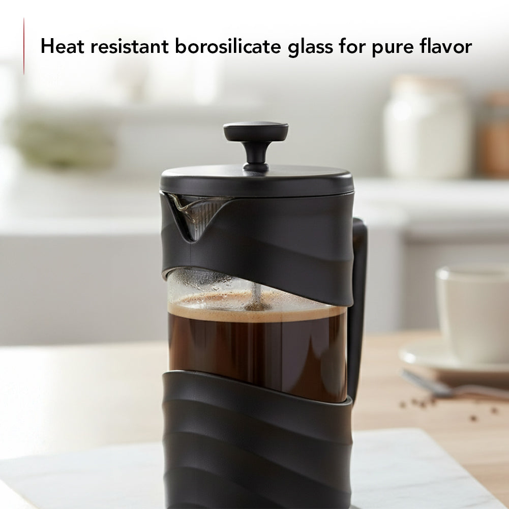 Ovente 20 oz French Press Coffee and Tea Maker FPW20B