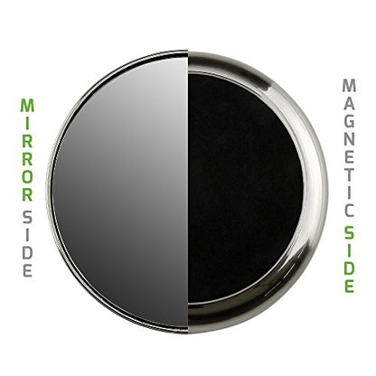 Ovente 3” Magnetic Round Mirror M100BR10x