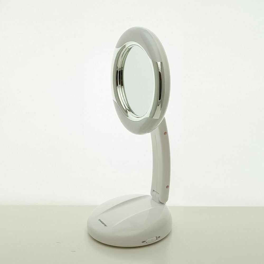 Ovente 7.5” Small Vanity Mirror with Light MLT23W