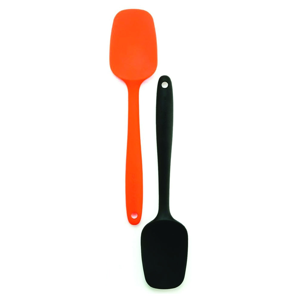Ovente 2-Piece Stainless Steel Core Silicone Spatula SP2002BO