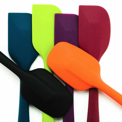 Ovente 6-Piece Stainless Steel Core Silicone Spatula Set SP2006BBLGOPR